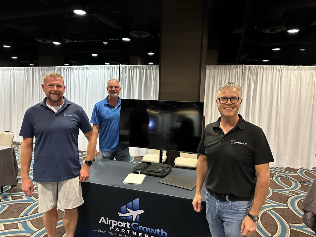 From Software Engineering to the Cockpit: AMCAI Board Member Franco Valentino at the 2026 National Airports Conference 1 Hangarly at the 2026 AAAE National Airports Conference in New Orleans, highlighting aviation technology and airport management.